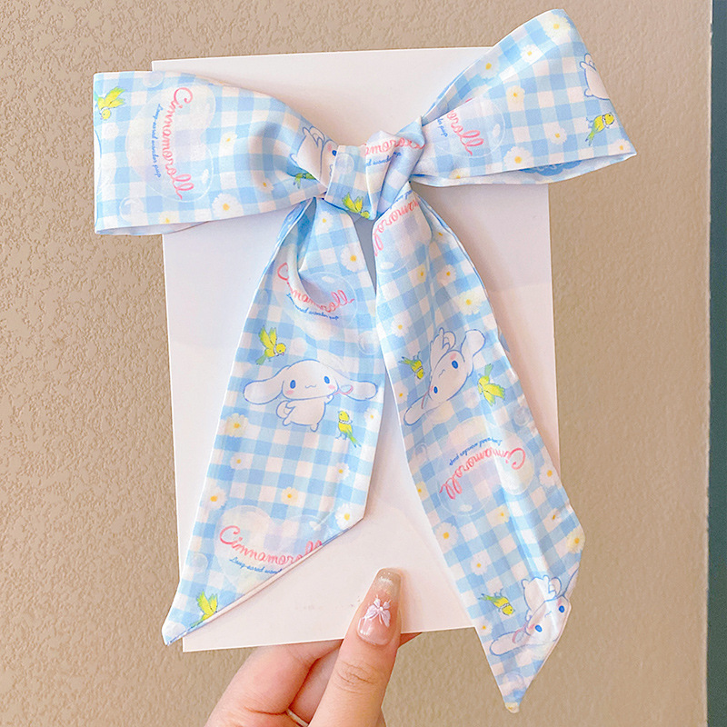 Повязка на голову с бантом и корицей для собак