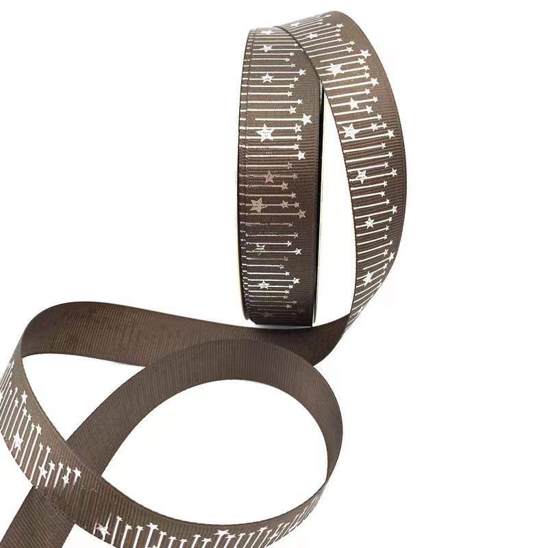 2,5 cm Meteor Hot Fix plata dorado hilo cinta bandeja de la barra cinta de la flor caja de regalo cinta de la torta en la acción