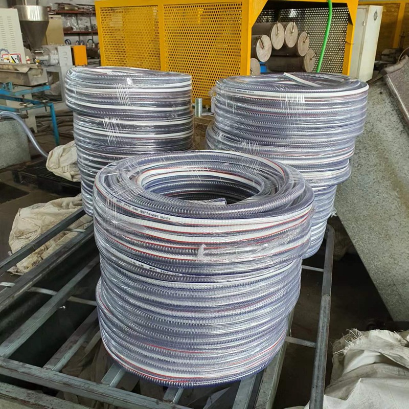 整卷批发钢丝管无味 工业用输油输水管 工厂供应PVC钢丝管耐低温