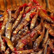 湖南特产农家香辣鱼仔柴火鱼火焙鱼下饭菜小吃零食下酒菜熟食批发