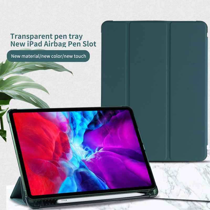 Suitable for iPad10.2 inch flat panel protective cover ipad air3/PRO 10.5 three-fold smart protective cover