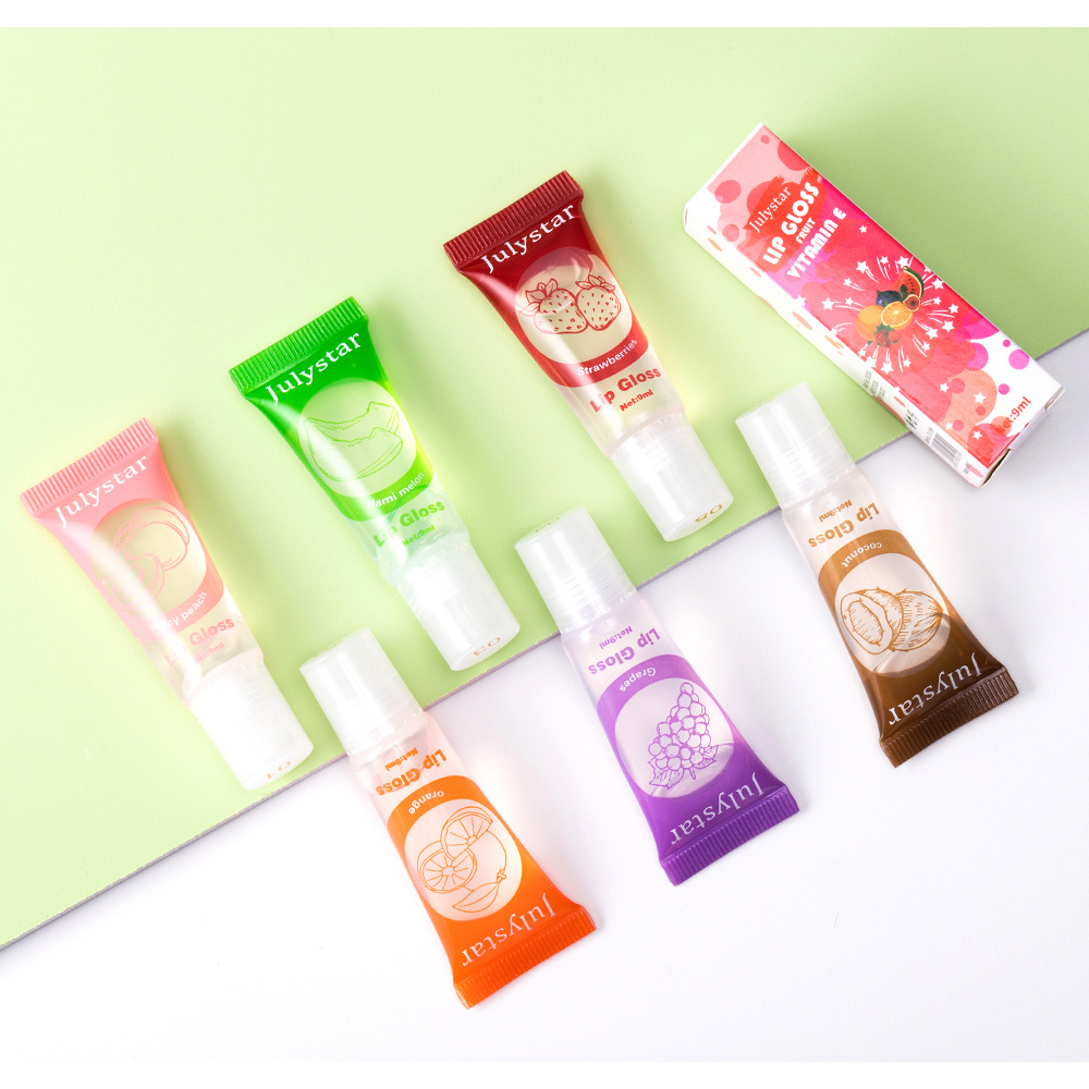 Julystar Multi-Color Fruit-Flavored Hydrating Lip Balm undefined