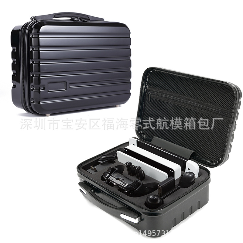 Adecuado para maleta de switch oled, bolsa de almacenamiento para consola de juegos multifunción, bolsa de transporte para consola de juegos NS