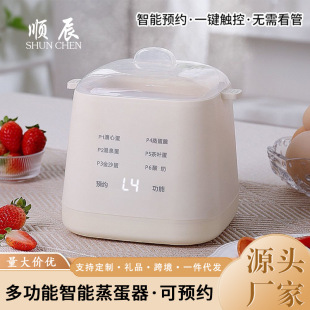 Mini Smart Egg Boiler Multi-use Household Egg Steamer Breakfast Machine Small Reservable Egg Boiling Artifact Cross-border Exclusive