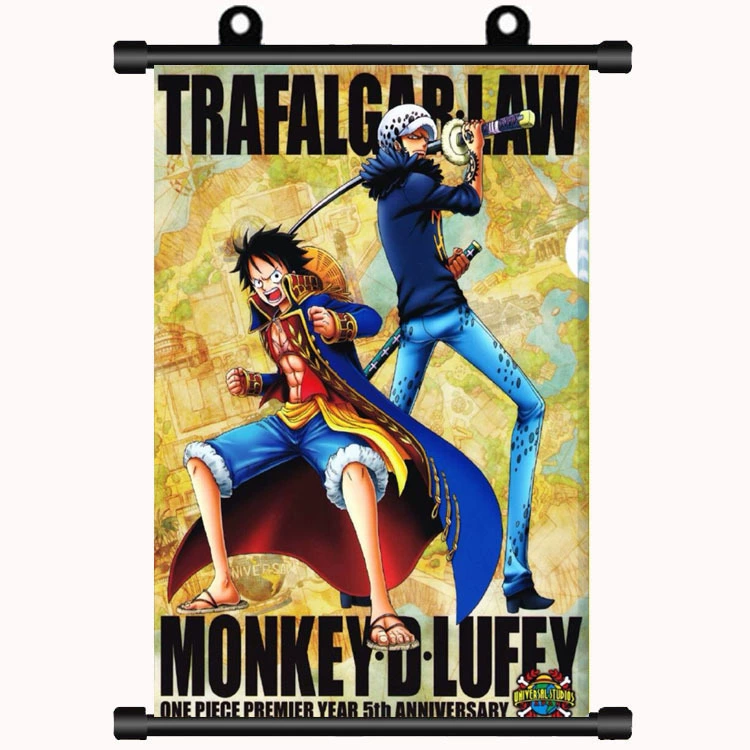 Плакат-произведение искусства в стиле One Piece: подвесная живопись Лuffy Саурон, интерьер спальни, декоративная картина, постер Манзан оптовый