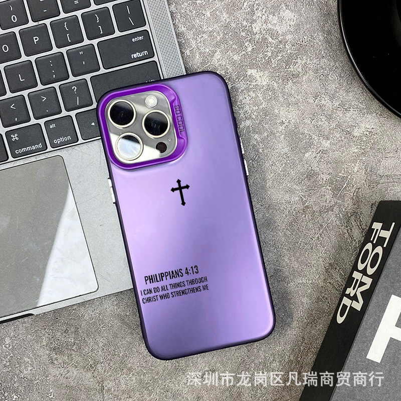 クロス適用アップル15カラーシルバーiPhone14proクリエイティブ13/11promaxフロスト16e保護xm 7|undefined