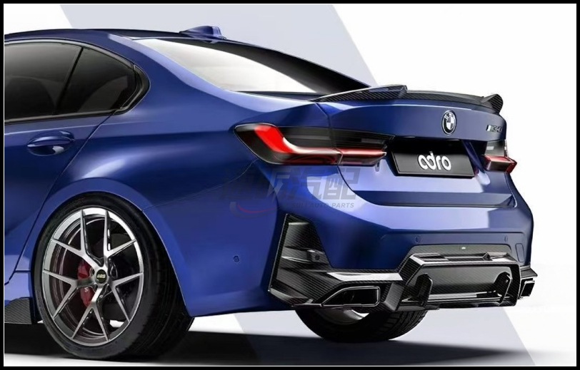 Suitable for Bmw New 3 Series 23-25 Models G20/G28/Modified Ad Model Carbon Fiber Rear Lip 330I 325Im340I