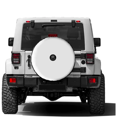Customized According to Your Drawings, Easy-To-Install Oxford Cloth Spare Tire Cover with Holes, Breathable Tire Cover, Waterproof and Dustproof Car Protective Cover (Spare wheel cover) - 3048cm12inch-customized-according-to-drawing-p03116-with-holes