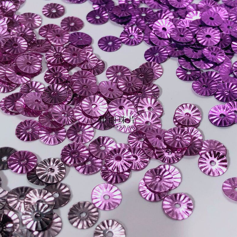 【6mmホイールピース/ひまわり】メタリックシルバーベースシリーズ PETフレンチ刺繍スパンコール オーストリアスパンコール|undefined