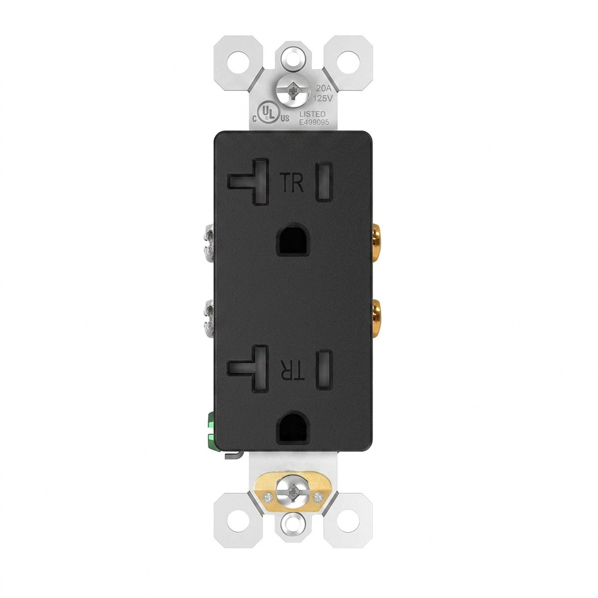 Comercio electrónico transfronterizo exclusivo para enchufes estándar estadounidenses UL decoración americana enchufes blancos TR 15A 20A 125V
