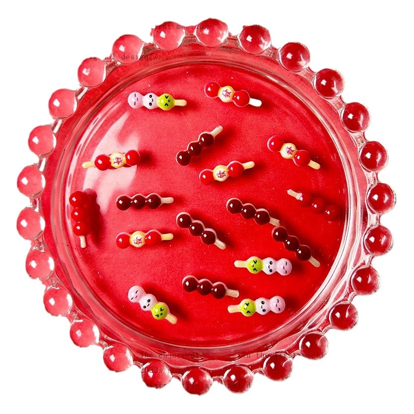 Новогодние украшения моделирование маникюра сахарная Тыква светящиеся аксессуары для маникюра в китайском стиле украшения для маникюра Новогодний стиль красный