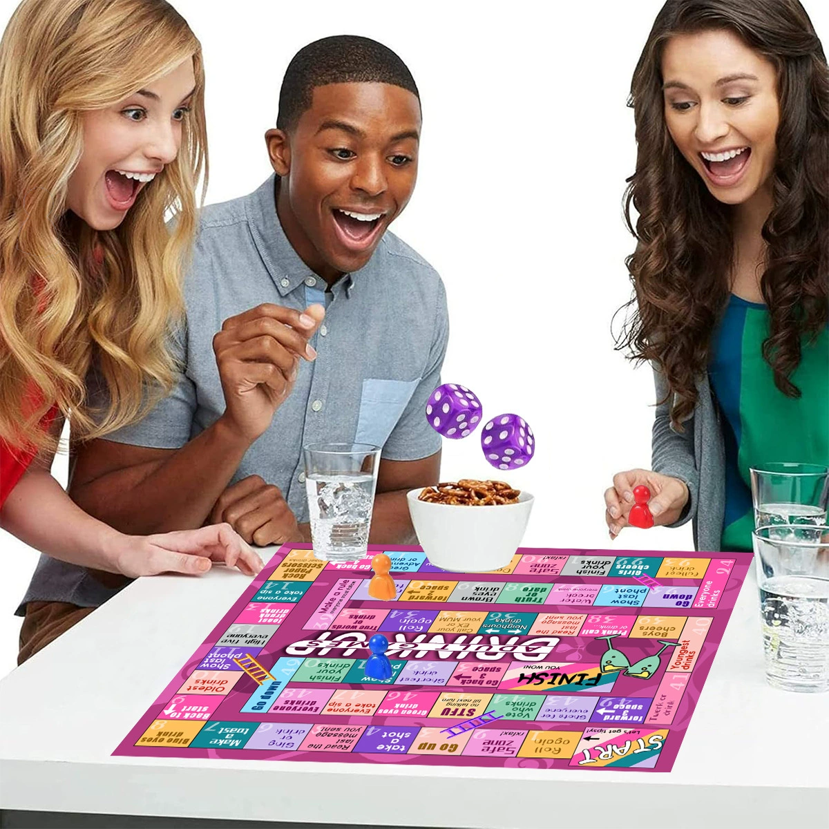 [跨境 热销 Adult Couple Game Night вечер игры для пар пары Монополия]