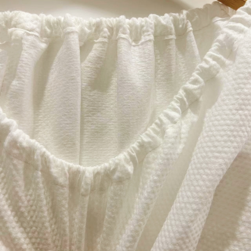 일회용 목욕 스커트 뷰티 살롱 여성의 가슴 포장 잠옷 스트랩리스 스커트 목욕 가운 목욕 가운 스위트 셔츠 호텔 사우나 원피스