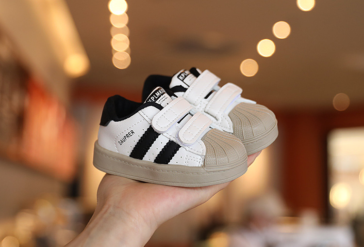 Pantofi sport pentru copii, primăvara și toamna 2024, la modă nouă, cu cap de coajă, pentru bebeluși, pentru băieți și fete, sporturi de alergare_voghion.com