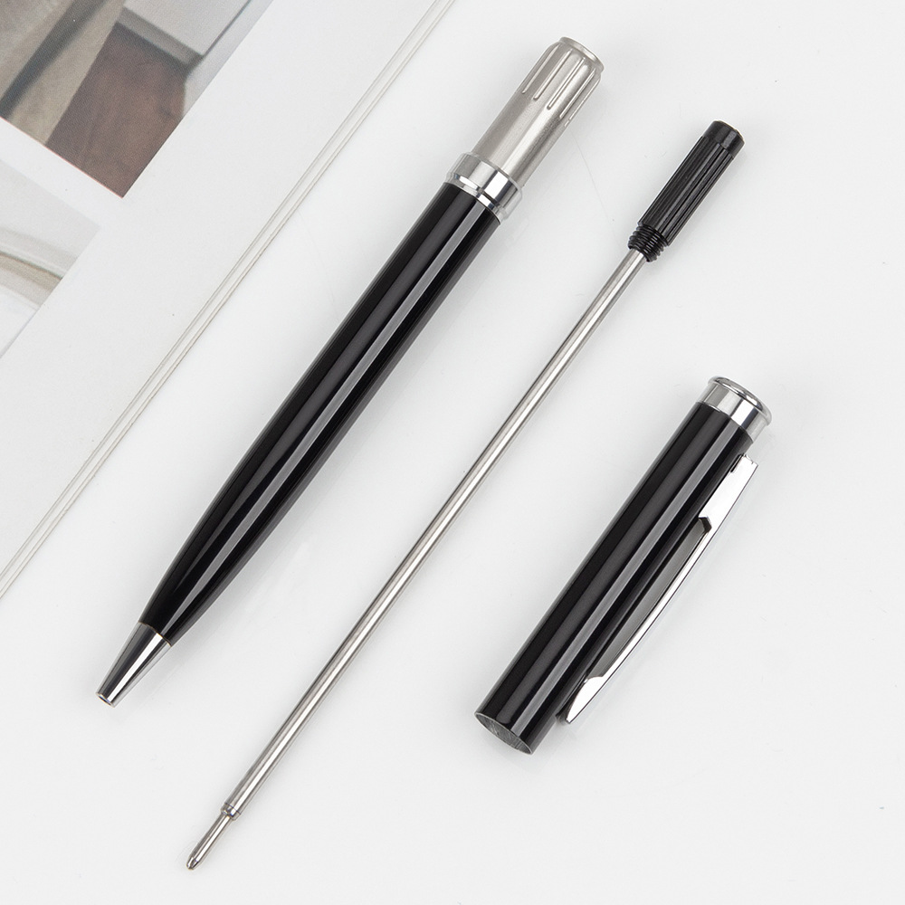 Fabricante mayorista de papelería de oficina comercial imprimible logotipo publicitario hotel conferencia firma rotativa bolígrafo avanzado