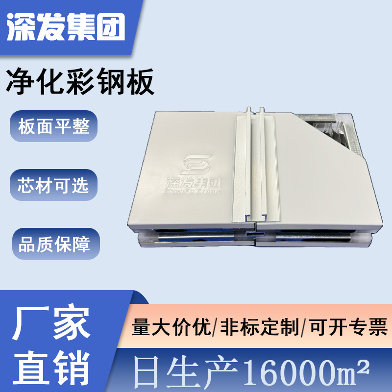 彩钢手工铝蜂窝板 无尘车间隔墙天花吊顶铝蜂窝夹芯板 防火净化板