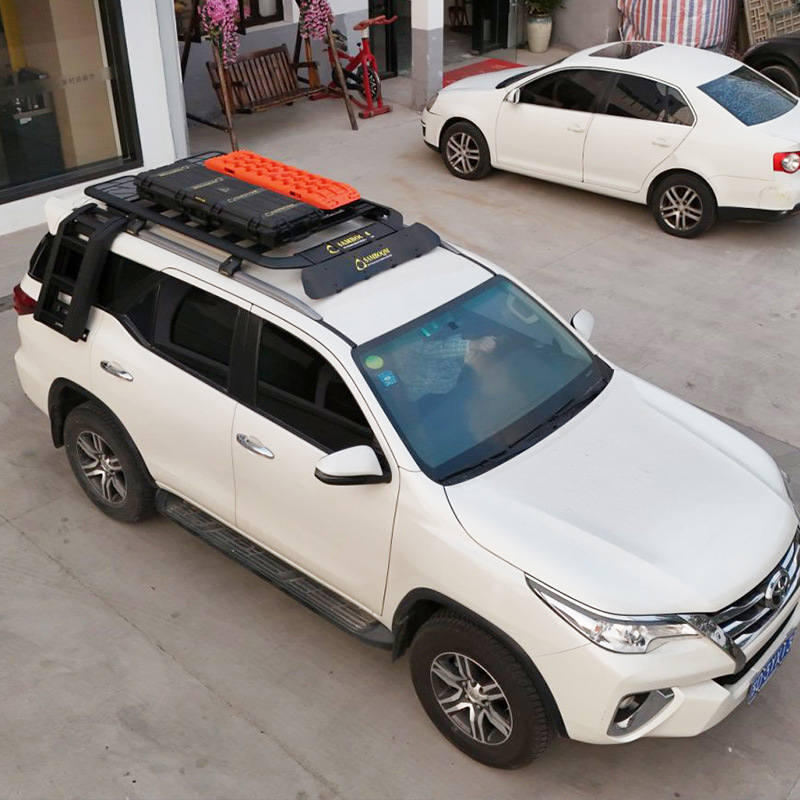 Rooftop Luggage Rack Ladder, Roof Crossbars, Luggage Frame, Off-Road Modification Parts, Expandable Roof Platform