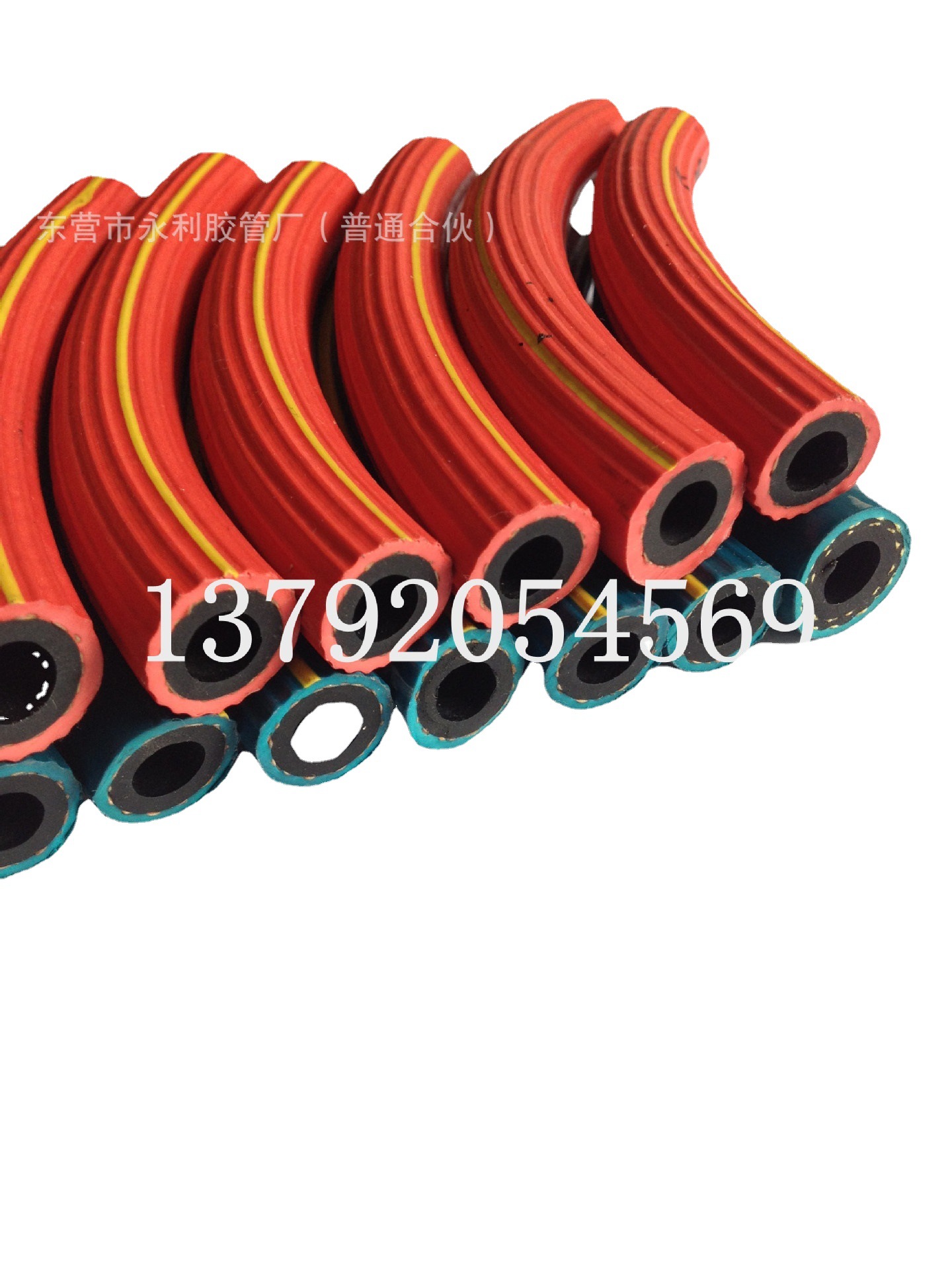 氧气管 乙炔管山东精品永利高压橡胶软管 8 10mm