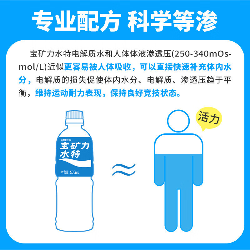 宝矿力水特电解质饮料350ml 运动健身补充电解质整箱24瓶|undefined