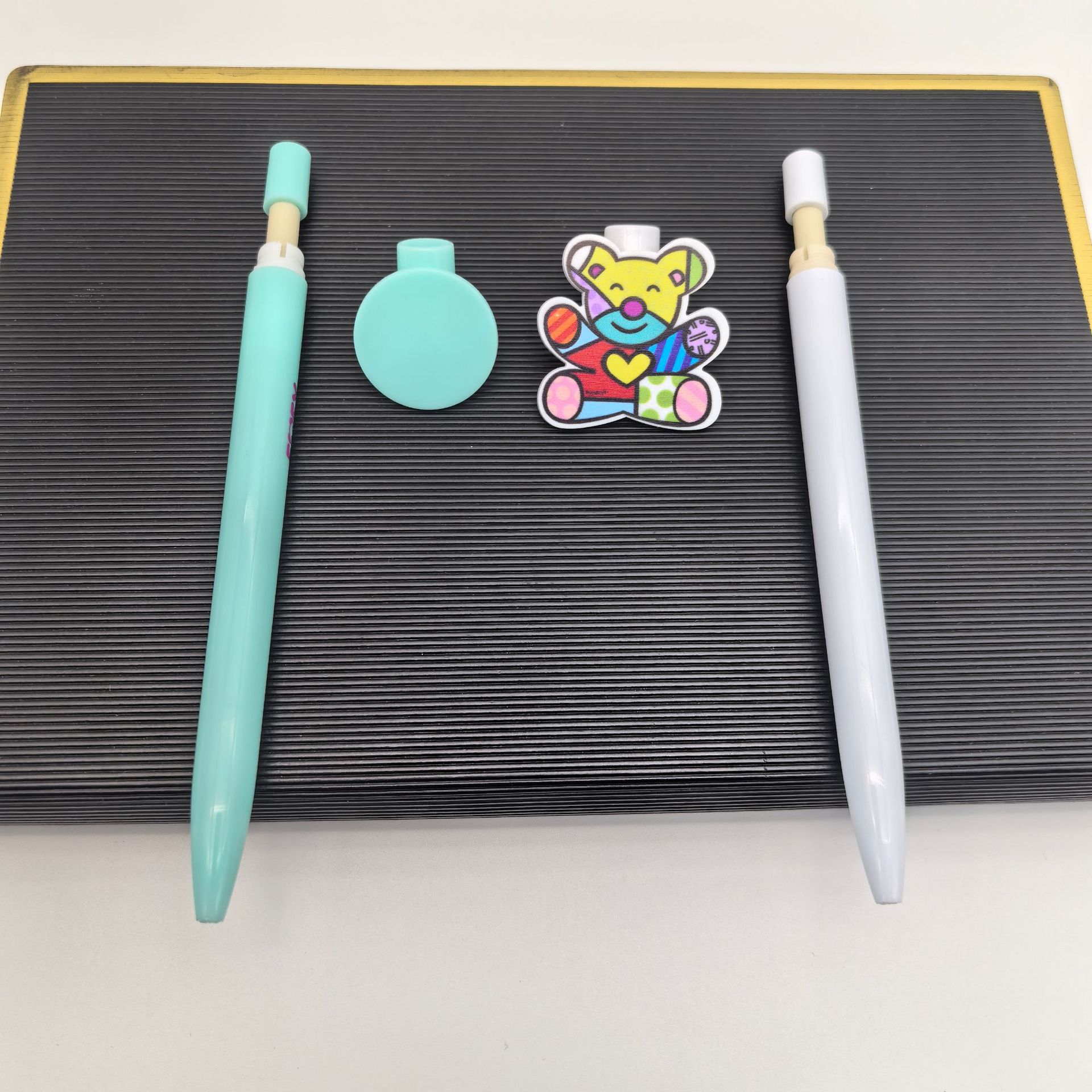 Bolígrafo con Clip Personalizado con Diseño de Dibujos Animados, Bolígrafo de Presión, Bolígrafo de Dibujos Animados para Manualidades, Bolígrafo Promocional Publicitario con Forma de Muñeca