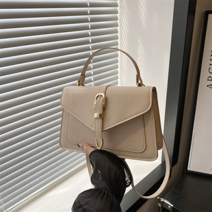 2024 New Fashion Retro Portable Shoulder Bag Popular Textiles Western Style Casual Crossbody Small Square Bag