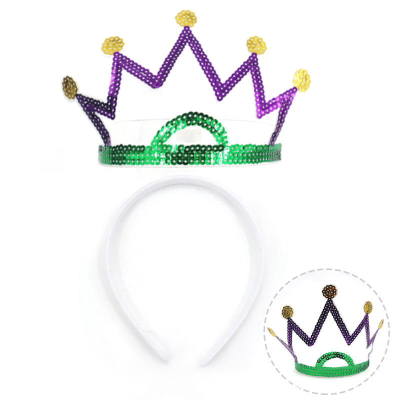 Amazon máscaras de baile de espectáculo carnaval temático bandas de cabello oro púrpura verde sequillas máscaras de mitad de cara accesorios