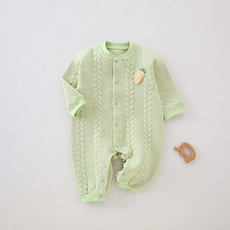 [Capa de aire] mono de bebé a ropa de bebé recién nacido deshuesada de algodón de primavera y otoño