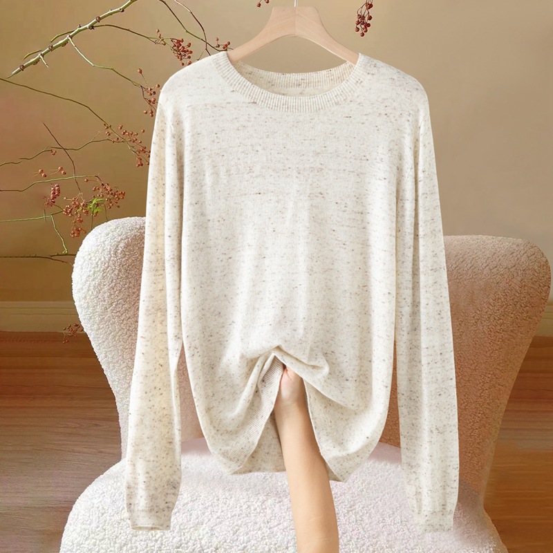 Cross-Border Products New Style Floral Wool Sweater Fashion Women's Long-Sleeve Knit Sweater Slim-Fit Base Knitwear Wholesale