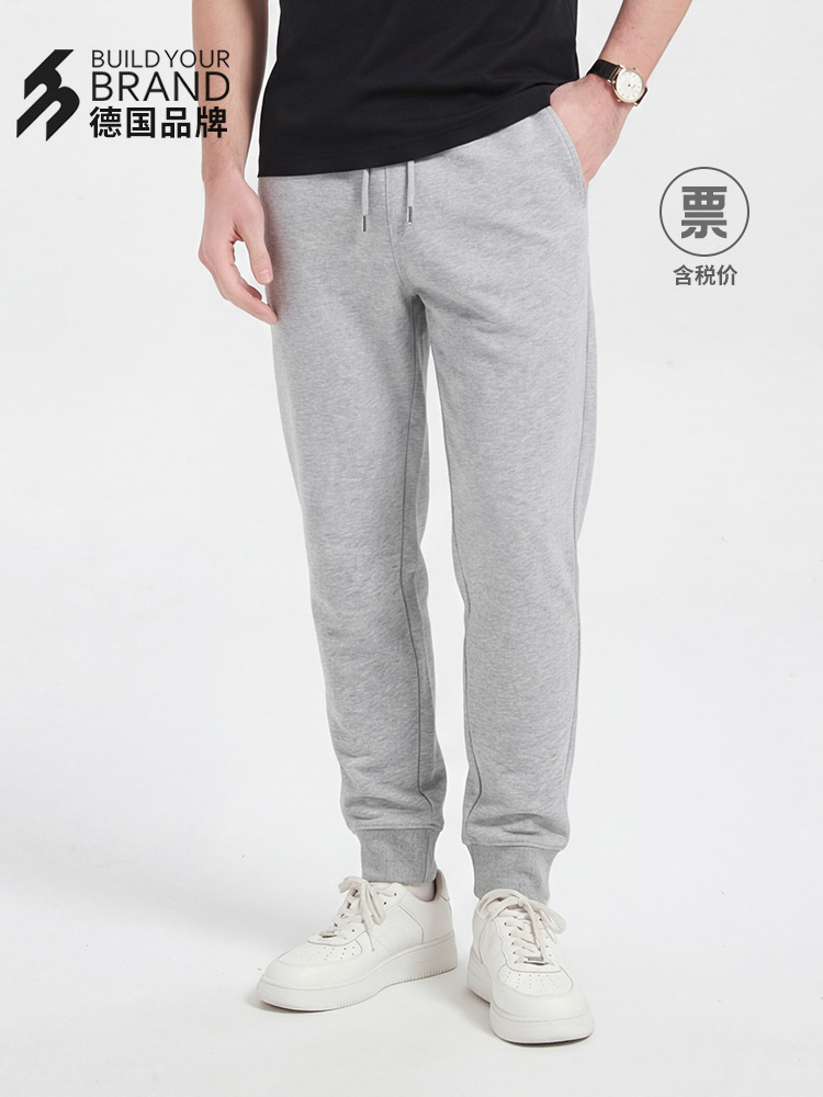 Nuevos pantalones de pierna recta de estilo coreano a la moda de Zhongde Clothing, pantalones deportivos holgados informales de talla grande BYB0013