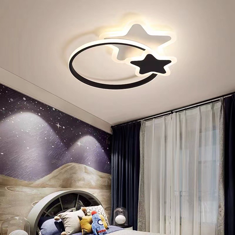 검정 + 흰색 원 오각형 새 50cm