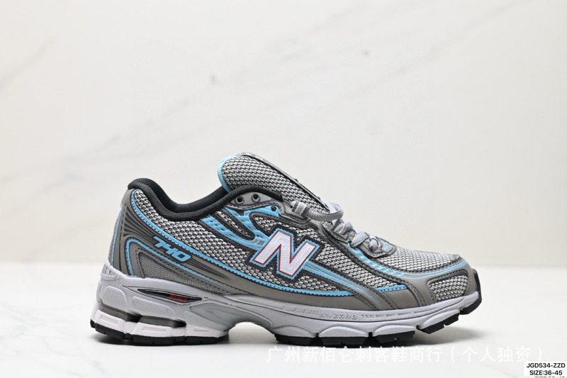 莆田靴ニューバランスピュアオリジナルメッシュNB740スポーツシューズ多用途男性と女性のお父さん新しいランニングカップル男性と女性|undefined
