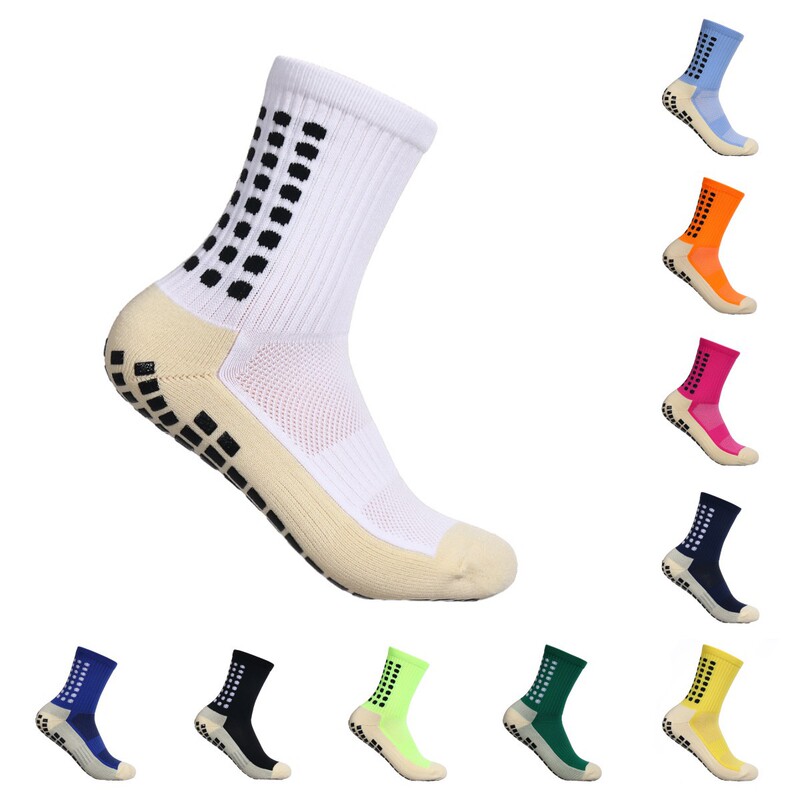 Temu shein Meikeduo Hot Cross-border Thickened Towel Bottom Deodorant Dummy Anti-slip Football Socks Yoga Socks
