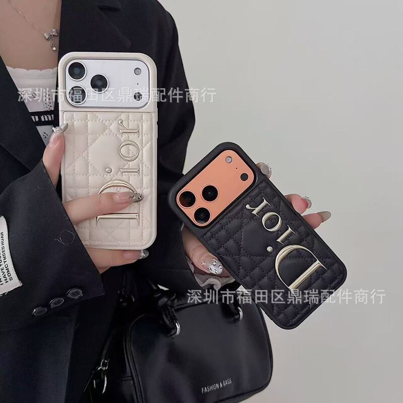 Fashionable Brand Suitable for Iphone17Promax Mobile Phone Case Leather Apple 16Pro All-Inclusive Soft Case 13/14 Luxury Fashionable Brand Suitable for Iphone17Promax Mobile Phone Case Leather Apple 16Pro All-Inclusive Soft Case 13/14 Luxury