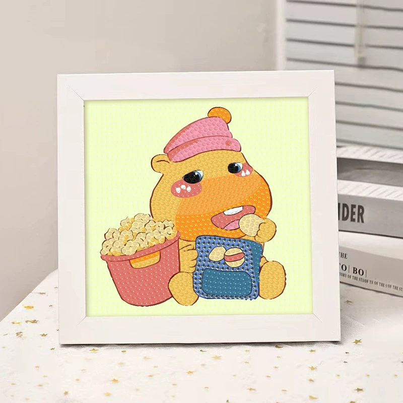 Набор для алмазной вышивки (Sanrio) Пикачу в раме, 17×17 см, комплект для полного стежка DIY
