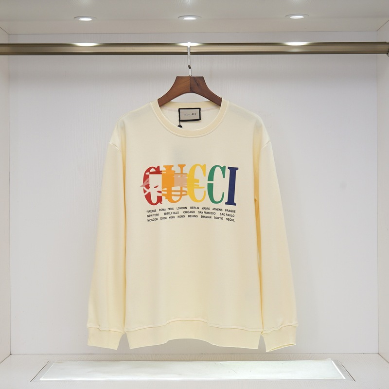 跨境新款古GU满印奇CCI魔术贴连帽卫衣网红上衣衣服长袖上衣外套|undefined