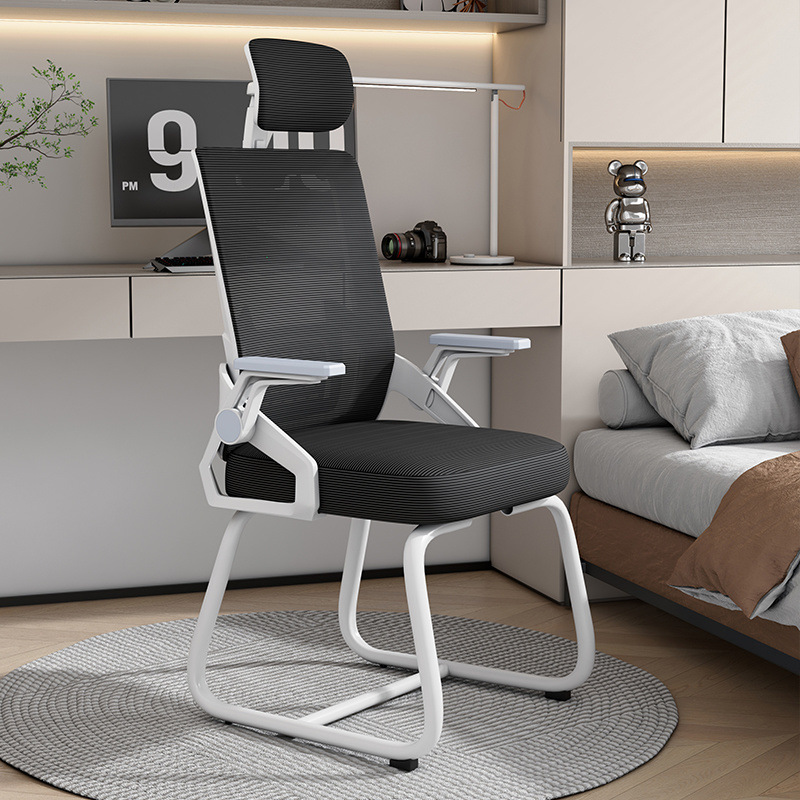 Asiento de oficina, silla de computadora, cómodo, sedentario, ergonómico, respaldo de arco, cintura, silla de miembro del personal de la sala de conferencias