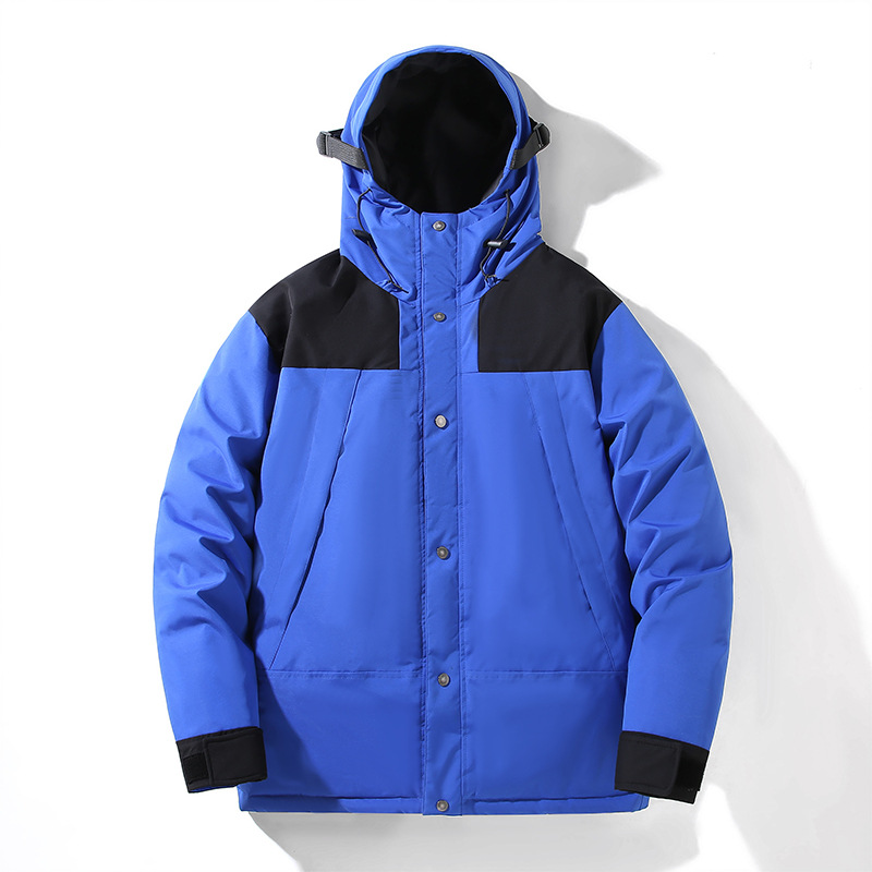 Chaqueta de plumón al por mayor 2023 invierno pato blanco abajo ropa de trabajo chaqueta engrosada chaqueta a prueba de frío ropa de trabajo de los hombres abajo chaqueta