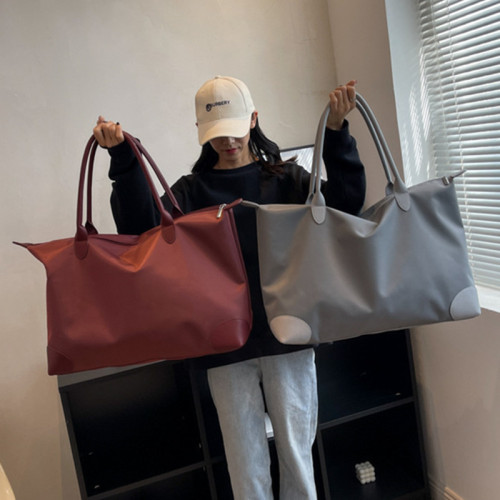 Ladies short-distance travel bag new large-capacity British style business trip luggage backpack portable shoulder sports fitness bag