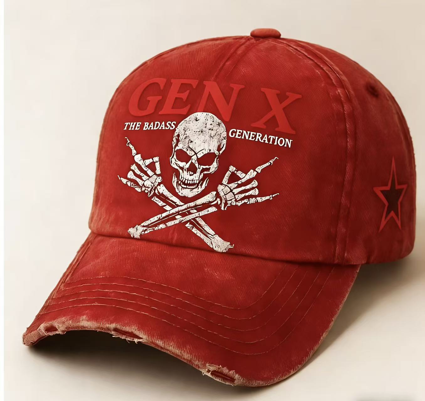 Nuevo sombrero de impresión transfronteriza para hombres hace viejos sombreros de béisbol retro Europeos y estadounidenses 250 años conmemorativo sombrero de lengua de lazo