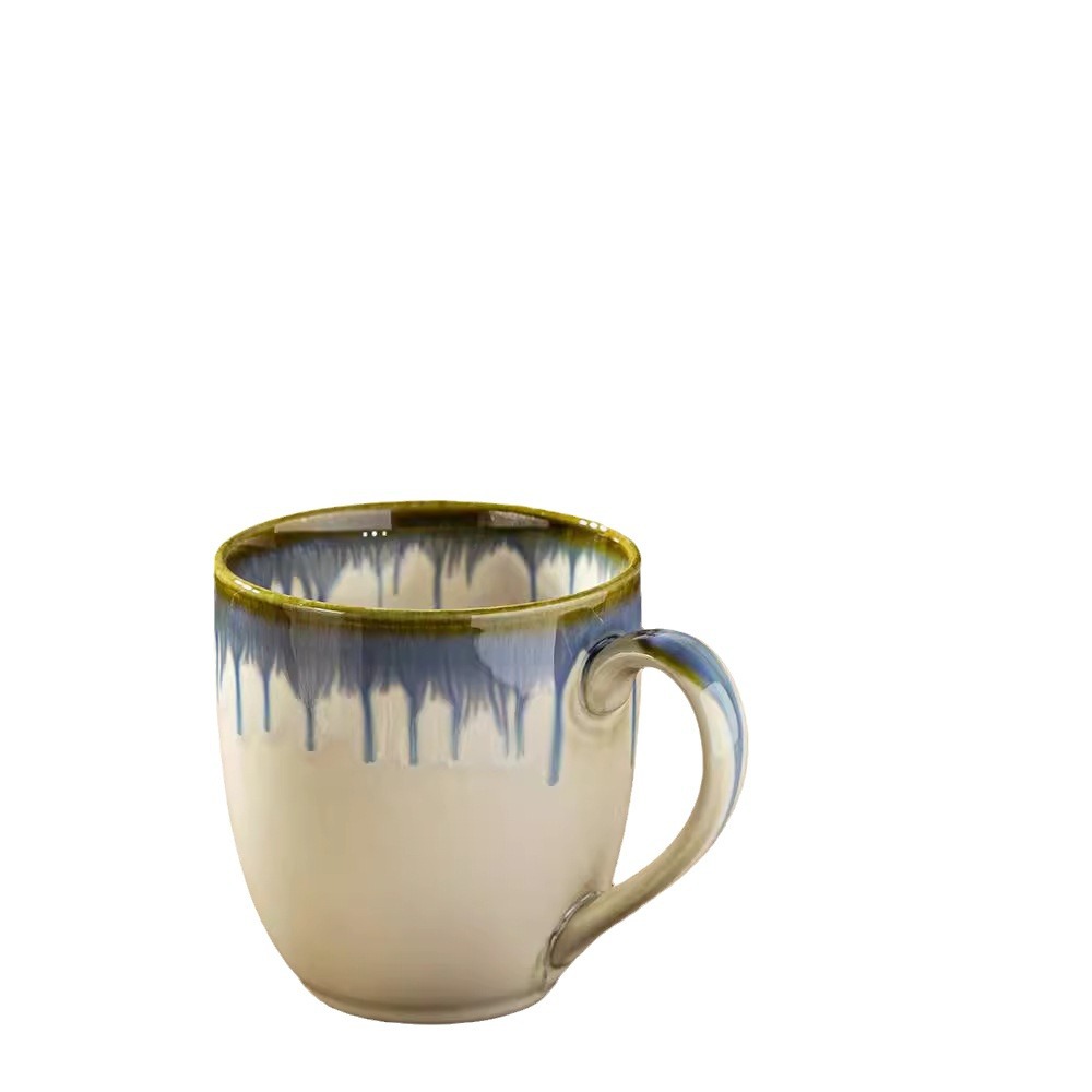 Transfronterizo LCang LZ esmalte cerámica de color esmalte taza de café de plato taza de agua taza de leche taza de marca