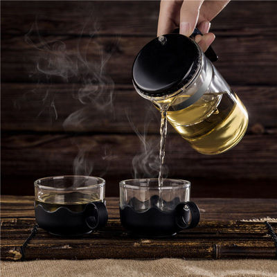 Elegant cup Glass teapot capacity explosion-proof High temperature resistance household to work in an office Teapot filter Tea suit