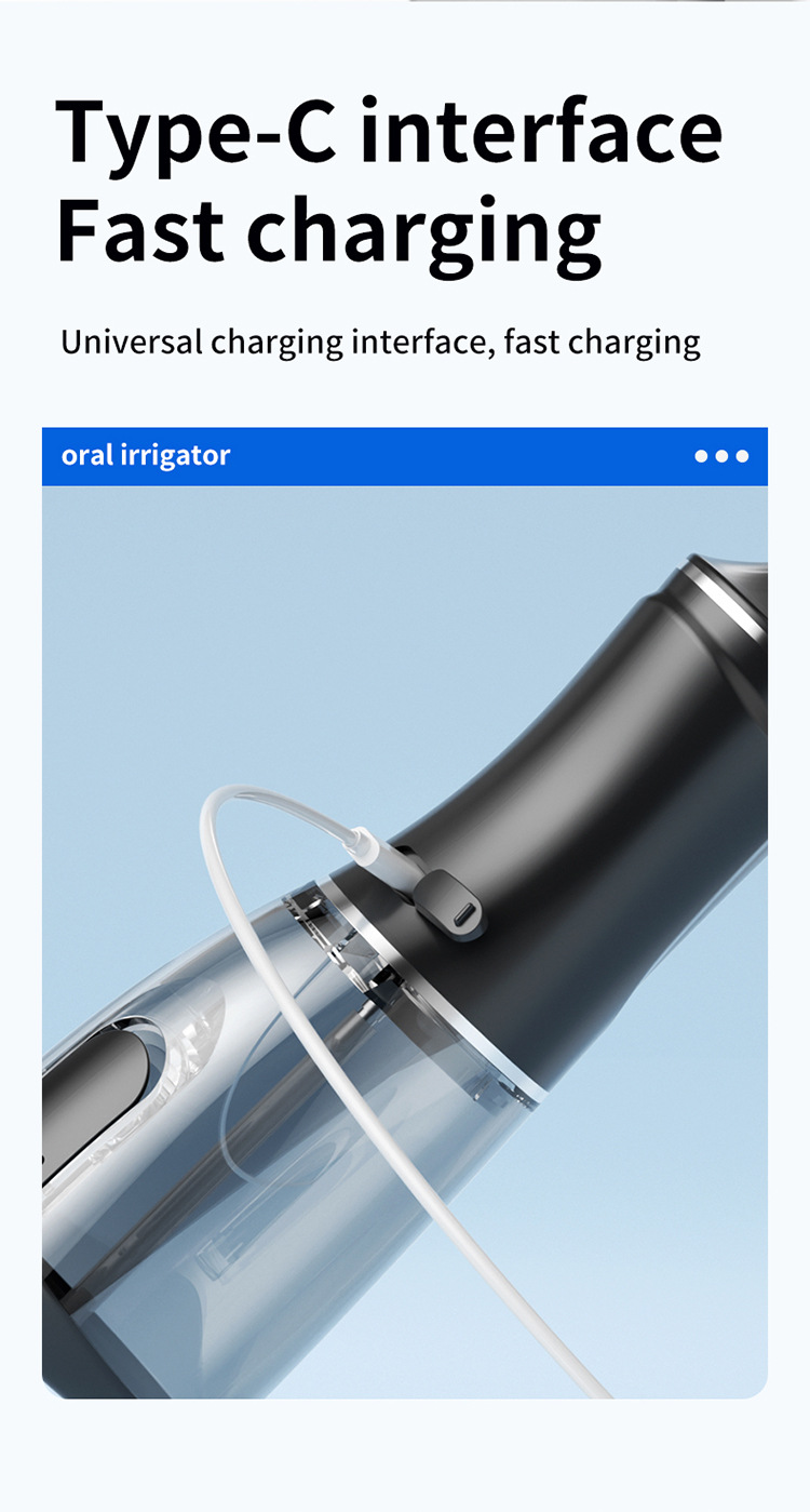 Portable Dental Irrigator, Electric Oral Cleaner, Handheld Dental Cleaner, Stone Removal, Water Flosser, Dental Floss_voghion.com