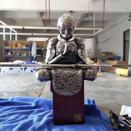 承接博物馆场景摆件加工雕蜡加工纯手工银摆件3D造打印镂空摆件