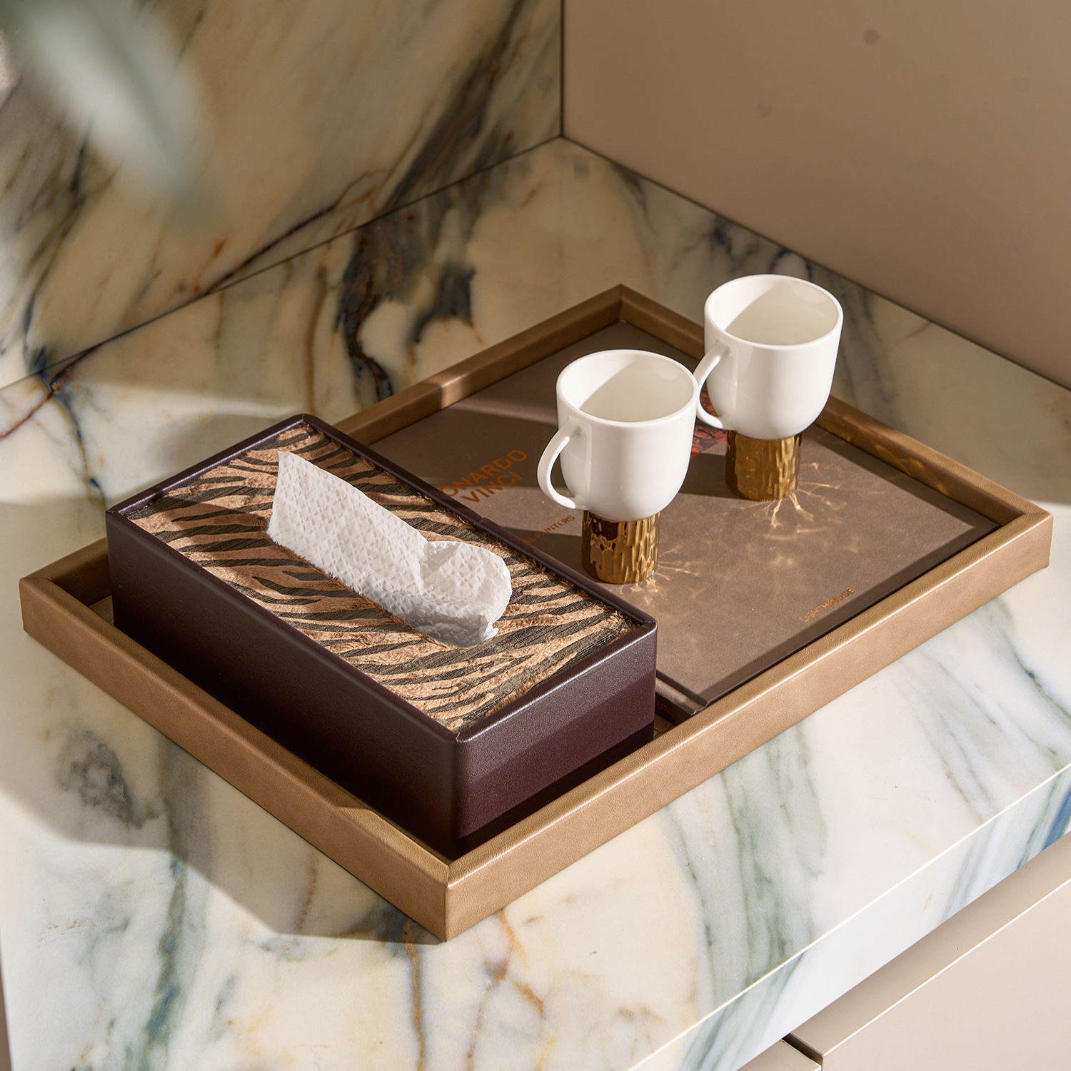 Cenicero Decorativo de Cerámica Estilo Retro para Hotel y Vestíbulo