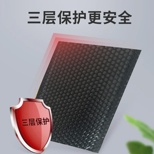 J820 Bubble Wrap Foam Anti-Fall Black Packaging 15× Bag Express Thickeneded Pearlescent Film Bubble Bag Envelope G3