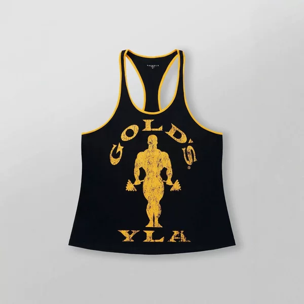 YOUNGLA New Men's Vest for Outdoor Running Training, Sports and Fitness, Quick-Dry Breathable Pure Cotton Printed Top