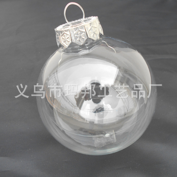 Transparent Christmas decorations