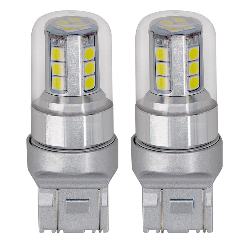 Nueva Luz de Freno LED para Automóvil Recomendada, 19SMD-3030 7443-1157-7440, Cuentas de Luz Decodificables de Alto Brillo