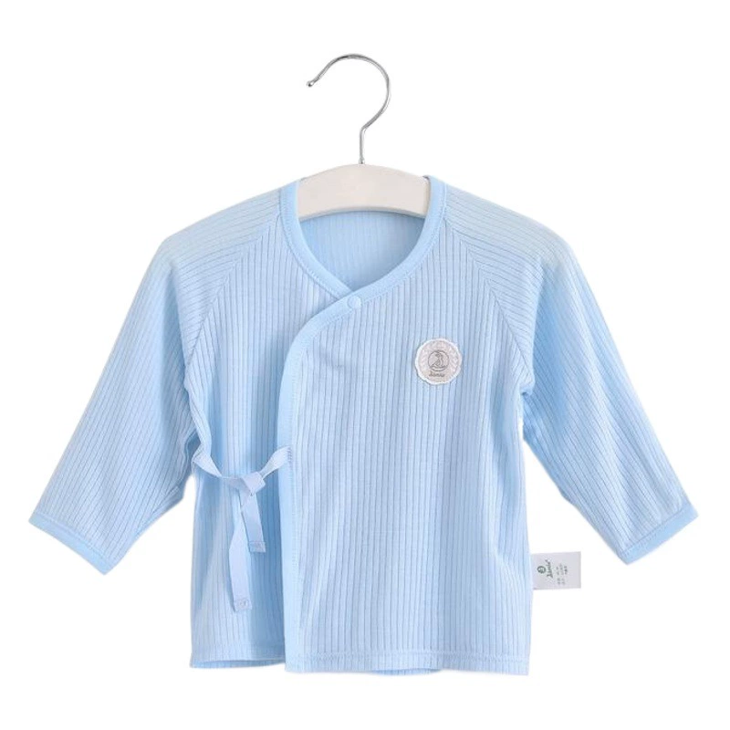 Детская одежда в стиле монашеского халата из ледяного шелка, топы для новорожденных, одежда для защиты живота, домашняя одежда для малышей, пижамы из модала.