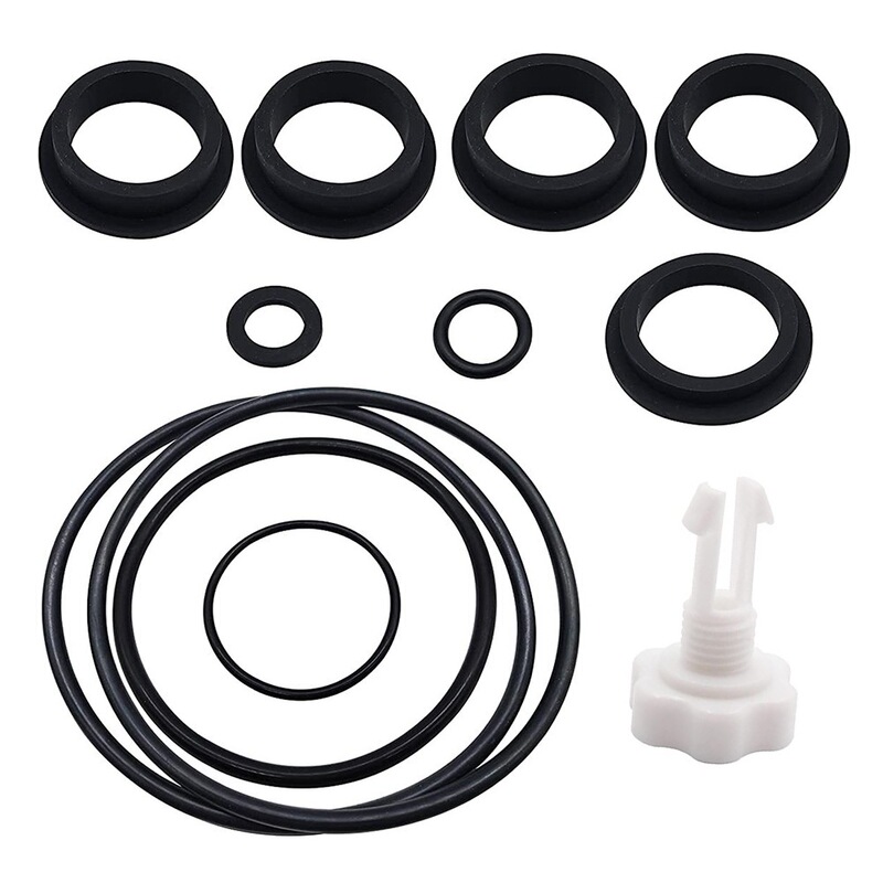 Compatible with Intex filter pump seal suit 25013 L-shaped O-ring gasket and air release valve Compatible with Intex filter pump seal suit 25013 L-shaped O-ring gasket and air release valve